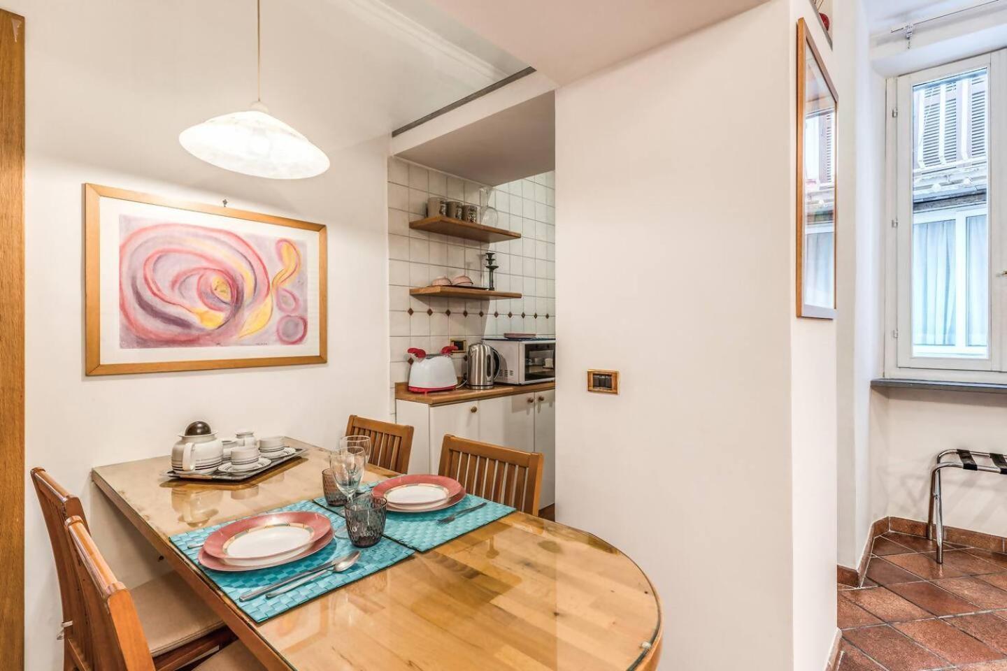 Apartmán Cozy Flat In Trevi Fountain Řím Exteriér fotografie